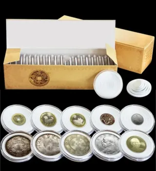 Cápsulas para monedas hasta 46 mm