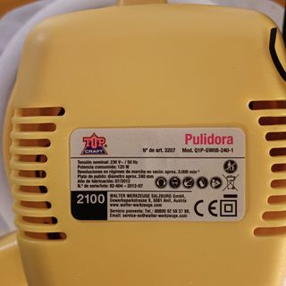 Pulidora Rotativa Top Craft