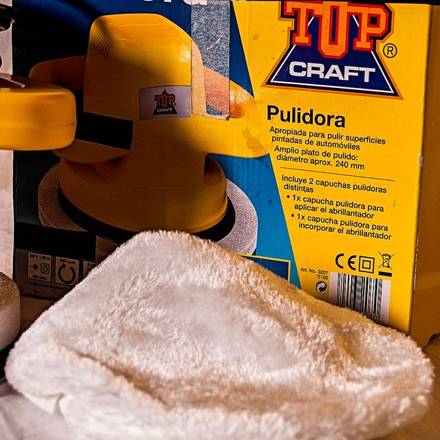 Pulidora Rotativa Top Craft