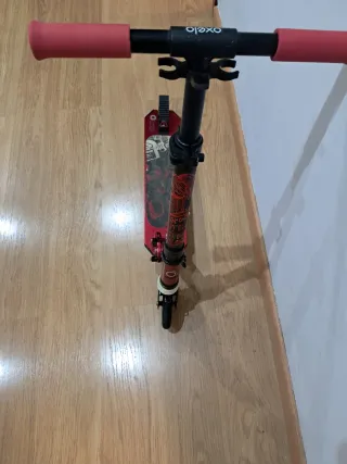 Patinete infantil Oxelo rojo