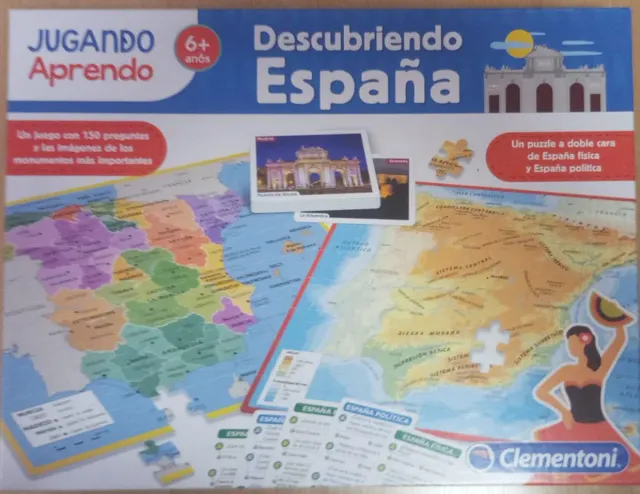 Juego Clementoni Descubriendo España 6+