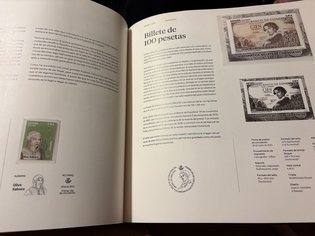 Libro Sellos España Andorra 2023