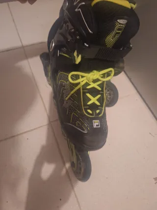 Patines Fila Wizi Alu, talla ajustable 35 a 38