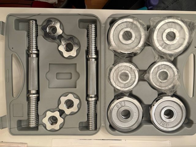 Set Mancuernas Acero SC Sports 15kg