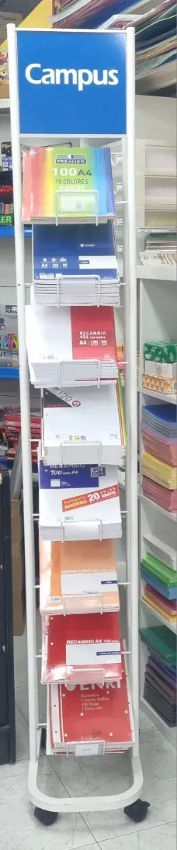 Expositor Campus para libretas/recambios
