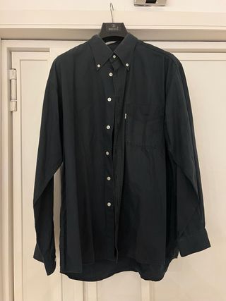 Camicia Levi's vintage uomo nera M