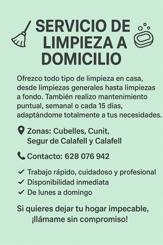 SERVICIO DE LIMPIEZA