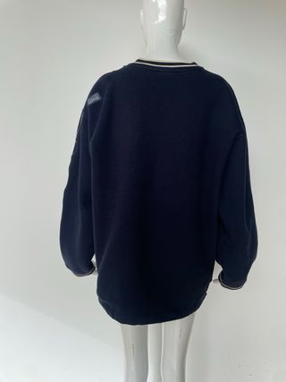 Jersey Oxbow Vintage Y2K Azul Marino Talla L