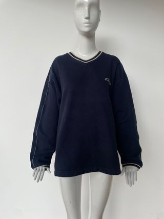 Jersey Oxbow Vintage Y2K Azul Marino Talla L