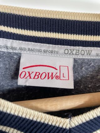 Jersey Oxbow Vintage Y2K Azul Marino Talla L