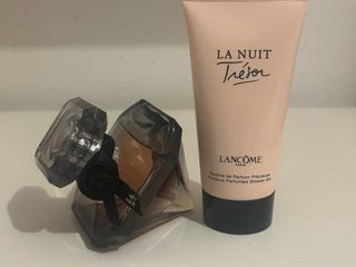 La Nuit Trésor Lancôme Perfume + Gel Ducha