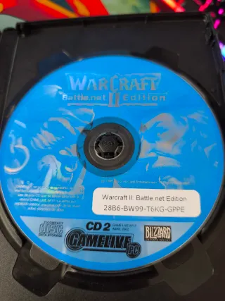 Warcraft III y II Completo PC CD-ROM