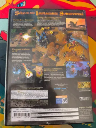 Warcraft III y II Completo PC CD-ROM