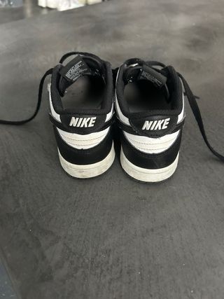 Zapatillas Nike Dunk Low Blanco y Negro