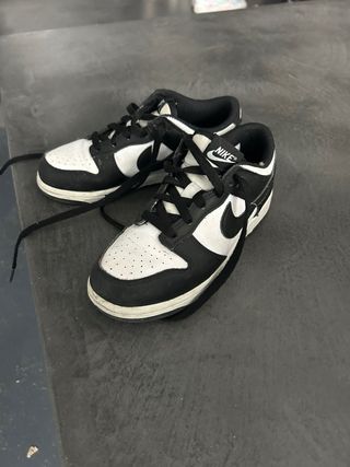 Zapatillas Nike Dunk Low Blanco y Negro
