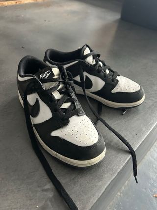 Zapatillas Nike Dunk Low Blanco y Negro