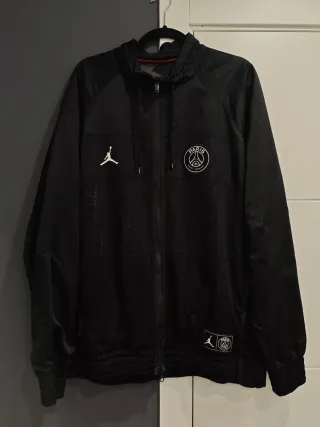 Chaqueta PSG x Jordan Negra