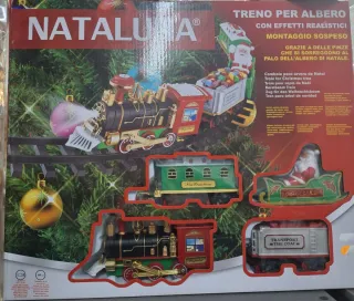 Treno Nataluna per Albero di Natale