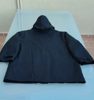 Parka acolchada negra