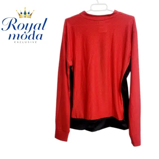 Set Fitness Adidas Mujer - Chamarra Roja y Mallas