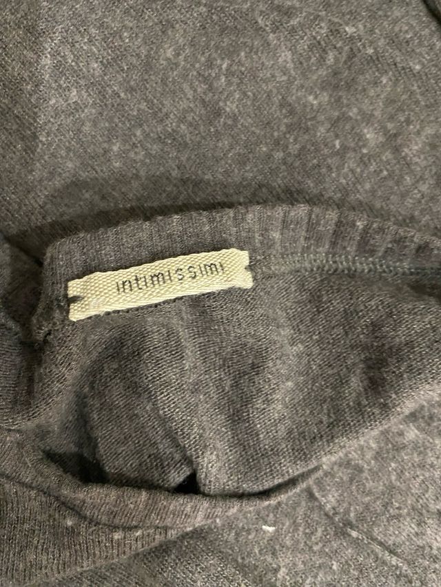 Jersey manga larga gris