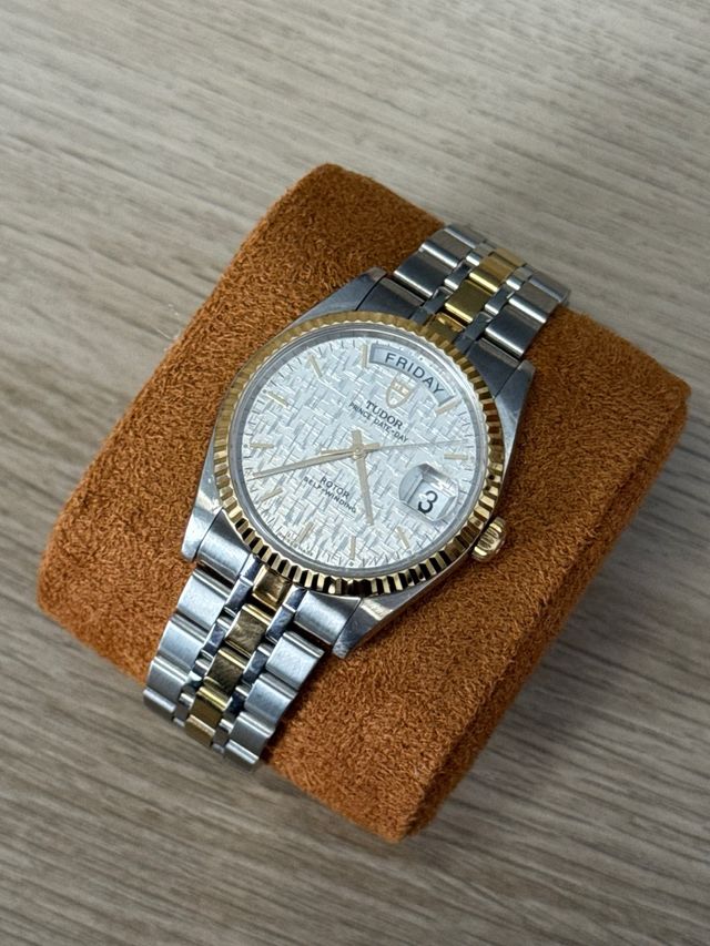 Tudor Prince Date+Day 36mm lino No negociable