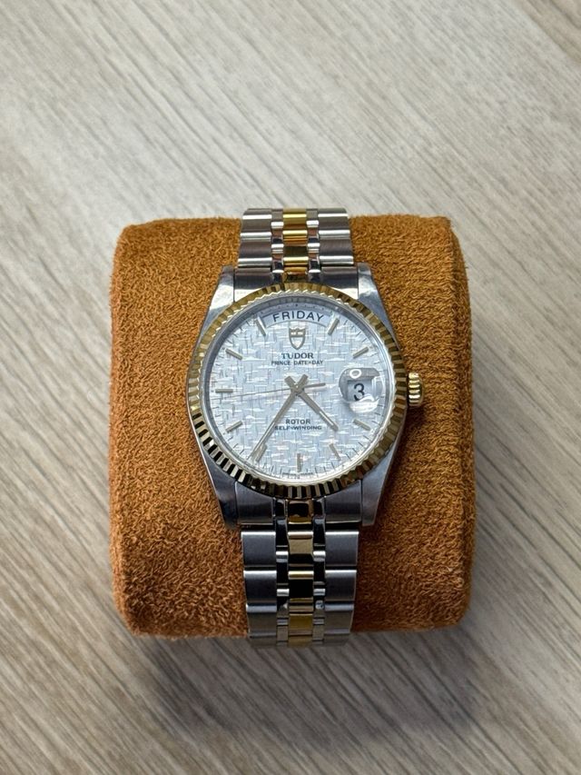 Tudor Prince Date+Day 36mm lino No negociable