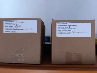 2 Pantalla LED  para acuario, bombillas led