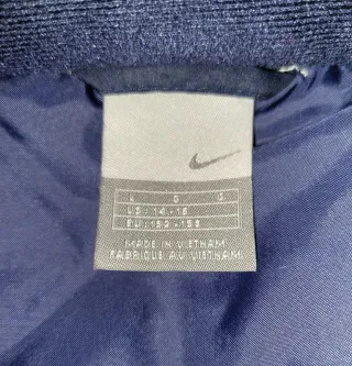 Chaleco acolchado grueso Nike, talla 14-16