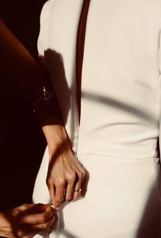 Vestido Novia Rosa Clará Couture CARMEL