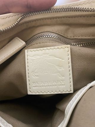 Borsetta Burberry Vintage Beige/Bianca