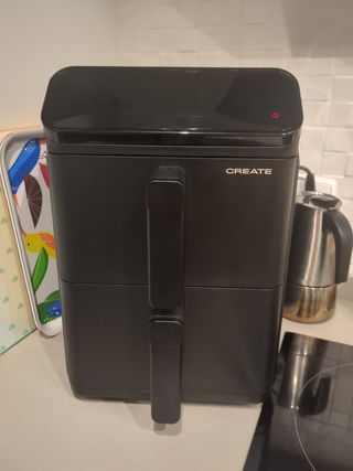 Freidora de aire doble compartimento