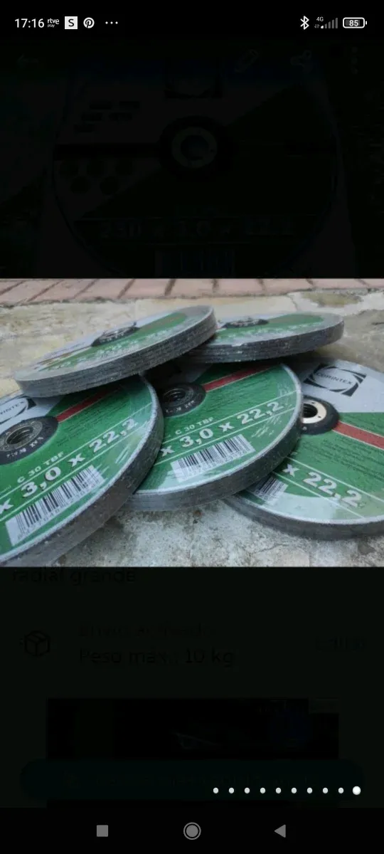 25 discos radial grande