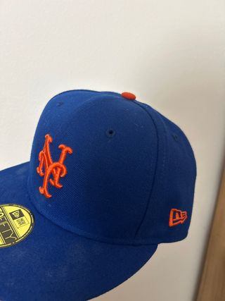 Gorra New Era Mets Azul Naranja
