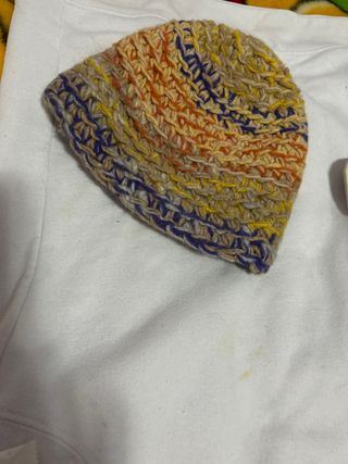 Gorro tejido multicolor