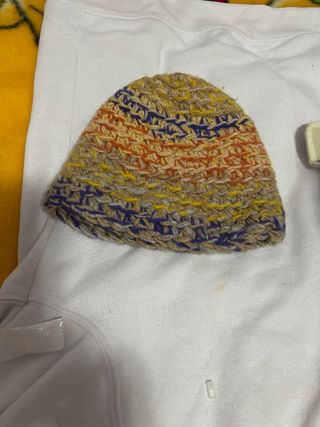 Gorro tejido multicolor
