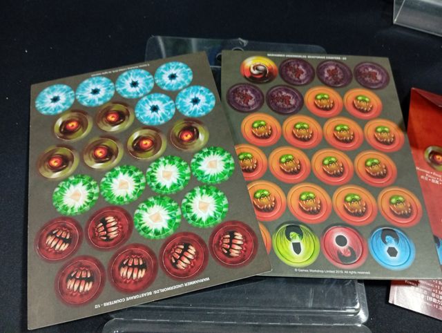 Warhammer Underworlds Beastgrave Tokens Set