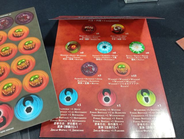 Warhammer Underworlds Beastgrave Tokens Set