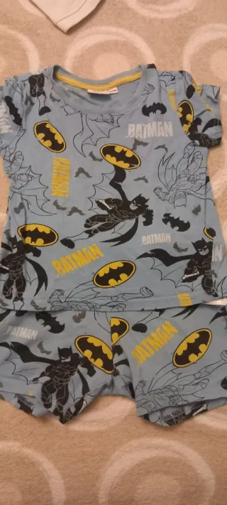 Pijama Batman Niño Azul y Amarillo 2 a 3 años