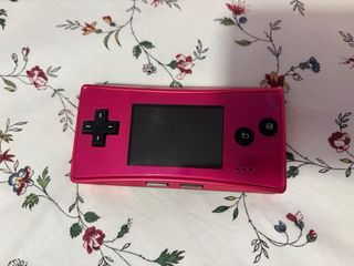 Nintendo Game Boy Micro Rosa Caja Completa
