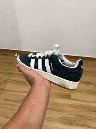 Adidas Campus Scarpe Donna Nere Bianche