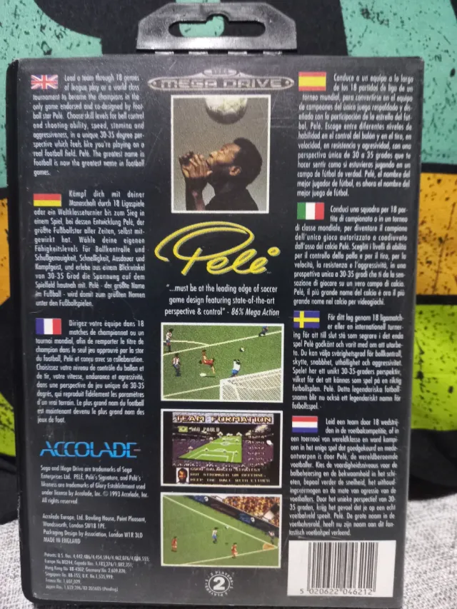 Pele Mega Drive (Sega)