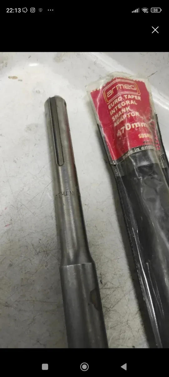 Adaptador SDS max para coronas