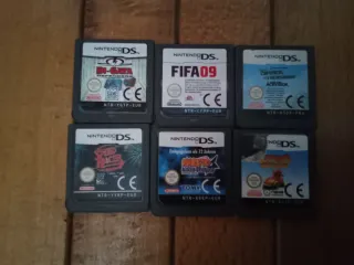 Lote 6 Juegos Nintendo DS: FIFA, Naruto, Shrek...