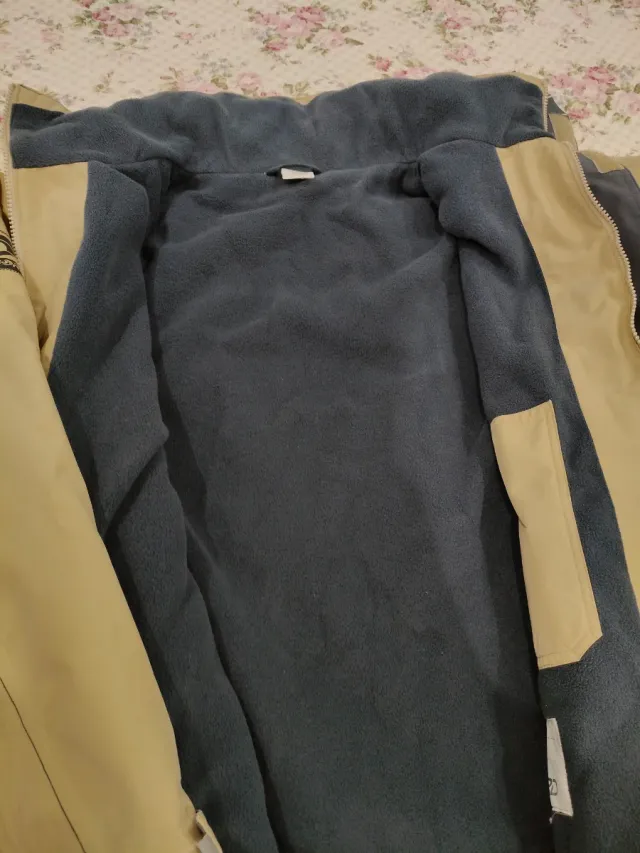 Chaqueta de nieve Tribord beige hombre