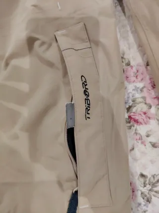 Chaqueta de nieve Tribord beige hombre