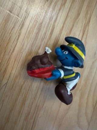 Figura Pitufo Peyo 1982 Original buen estado