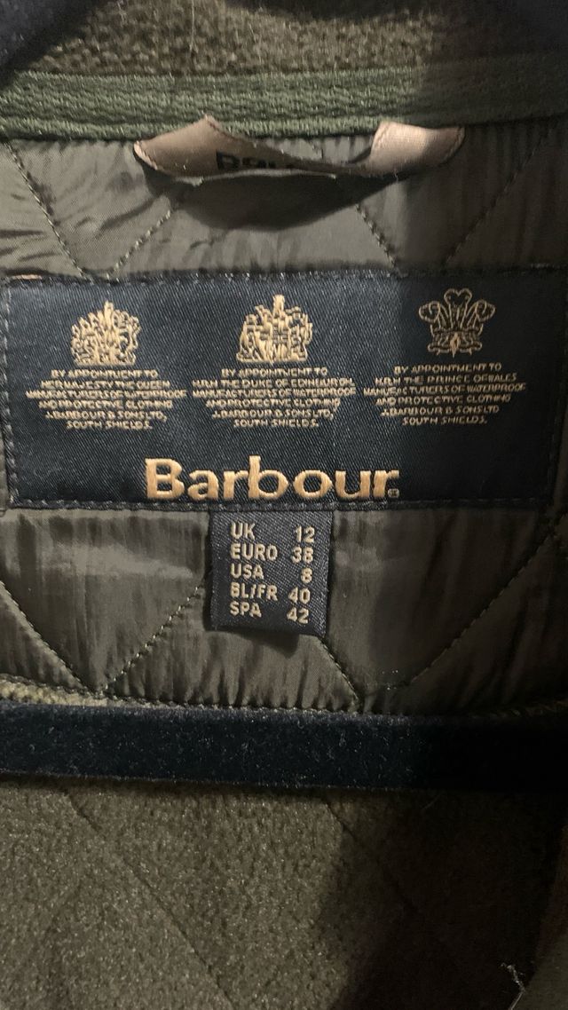 Chaqueta Barbour Mujer Verde