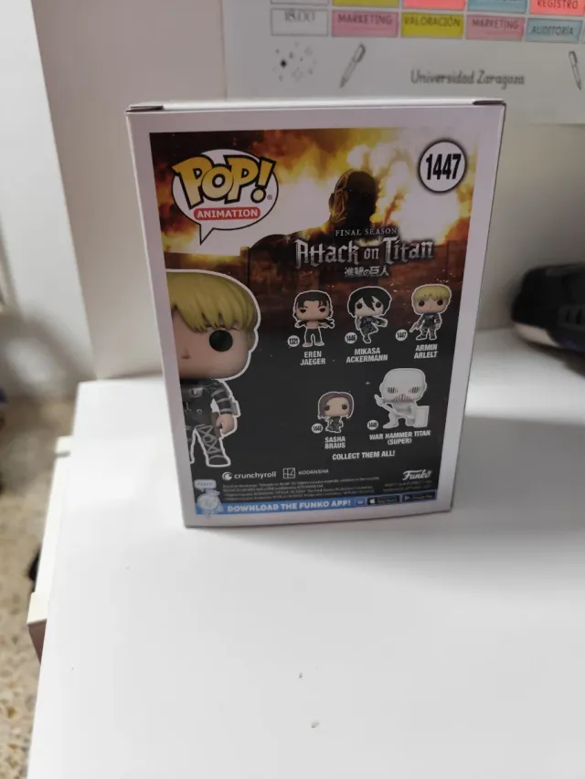Funko Pop! Armin Arlelt Attack on Titan 1447