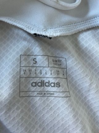 Sudadera Adidas Blanca con Rayas Negras